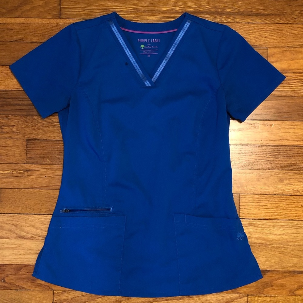 Purple Label Scrub Top
